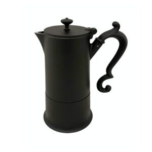 CAFFETTIERA MOKA 4 TAZZE LADY ANNE BLACK - KN INDUSTRIE