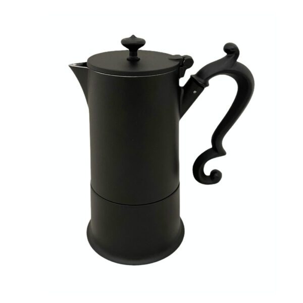 CAFFETTIERA MOKA 4 TAZZE LADY ANNE BLACK - KN INDUSTRIE