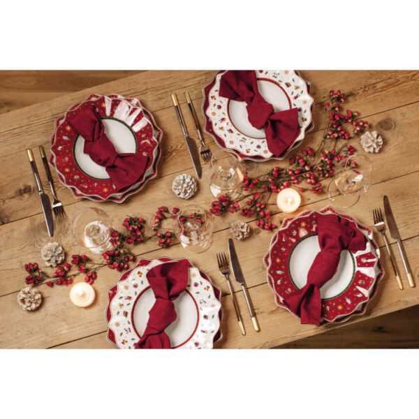 TOY'S DELIGHT - PIATTI SET POSTO TAVOLA 3 PEZZI ROSSO - VILLEROY & BOCH - Image 2