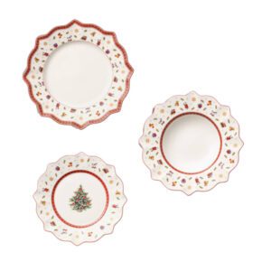 TOY'S DELIGHT - PIATTI SET POSTO TAVOLA 3 PEZZI BIANCHI - VILLEROY & BOCH