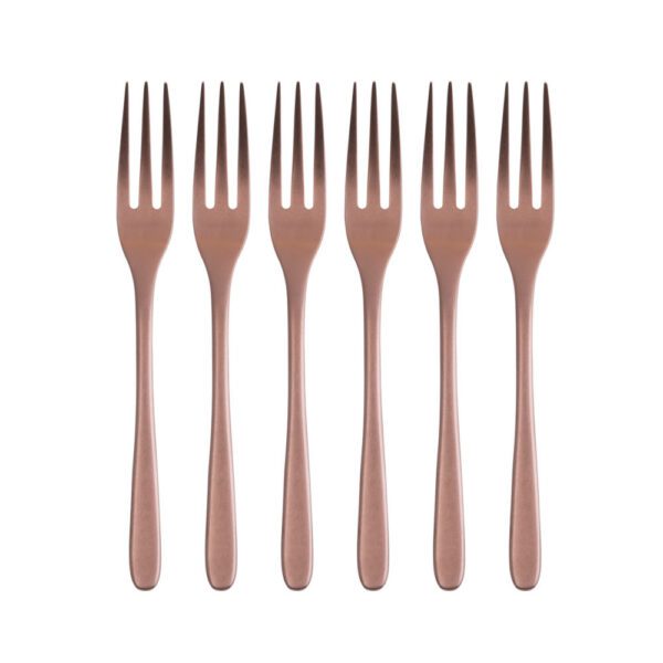 TASTE VINTAGE - SET 6 FORCHETTINE DOLCE RAME COPPER - SAMBONET