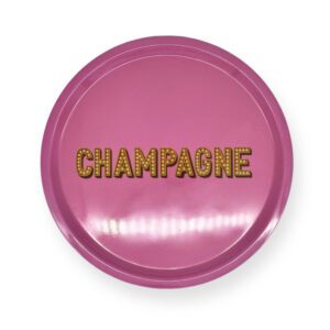 LIFESTYLE - VASSOIO CHAMPAGNE TONDO