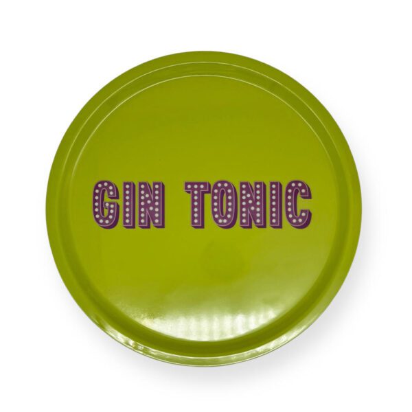LIFESTYLE - VASSOIO GIN TONIC TONDO