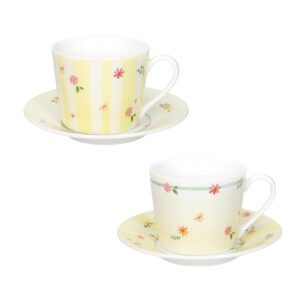 POLLINE GIALLO - SET 2 TAZZINE DA CAFFE' - BRANDANI