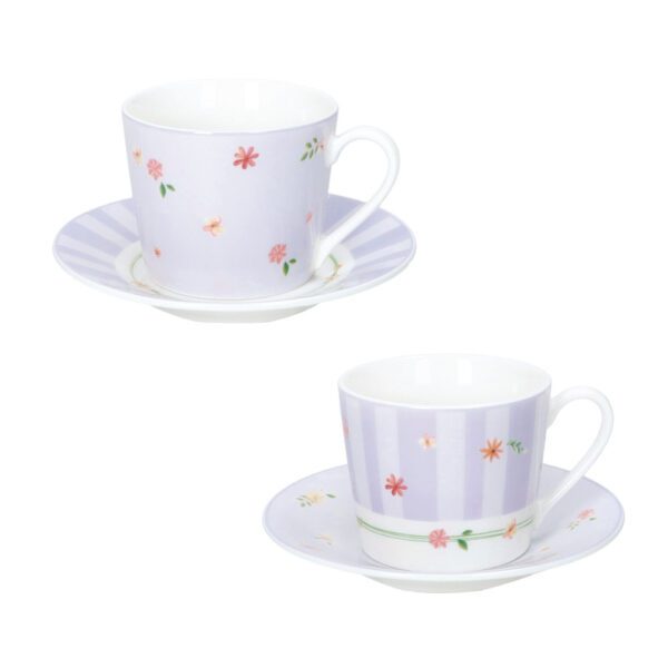 POLLINE LILLA - SET 2 TAZZINE DA CAFFE' - BRANDANI