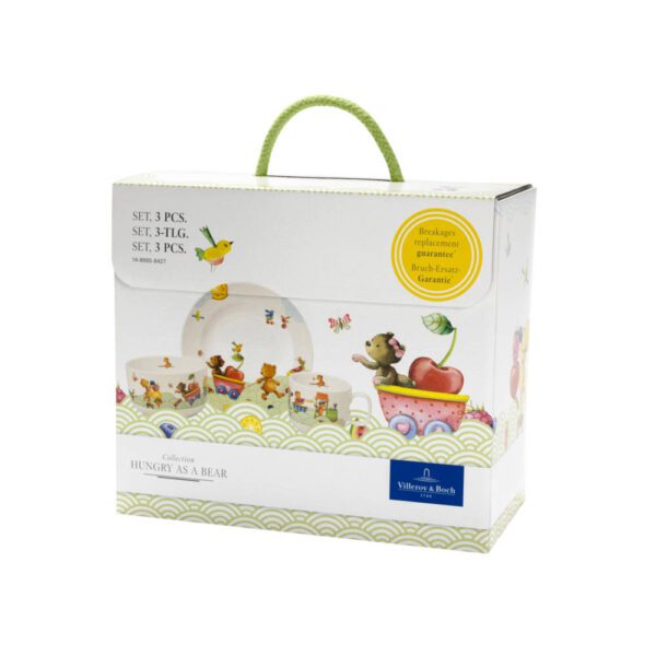 BIMBI - HUNGRY AS A BEAR - SET PAPPA 3 PEZZI - VILLEROY & BOCH - Image 2