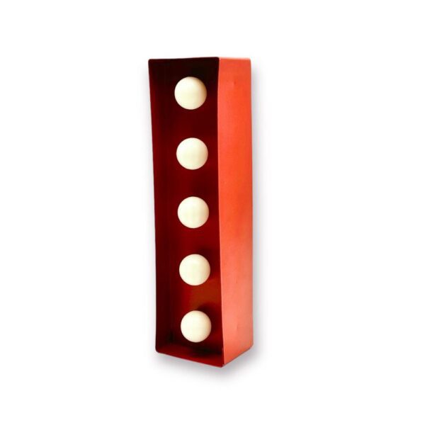 LETTERA LUMINOSA "I" STAR LIGHT ROSSA - PUSHER