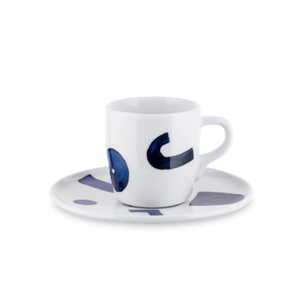 ITSUMO YUNOKI WARE - SET 4 TAZZINE DA CAFFE' - ALESSI