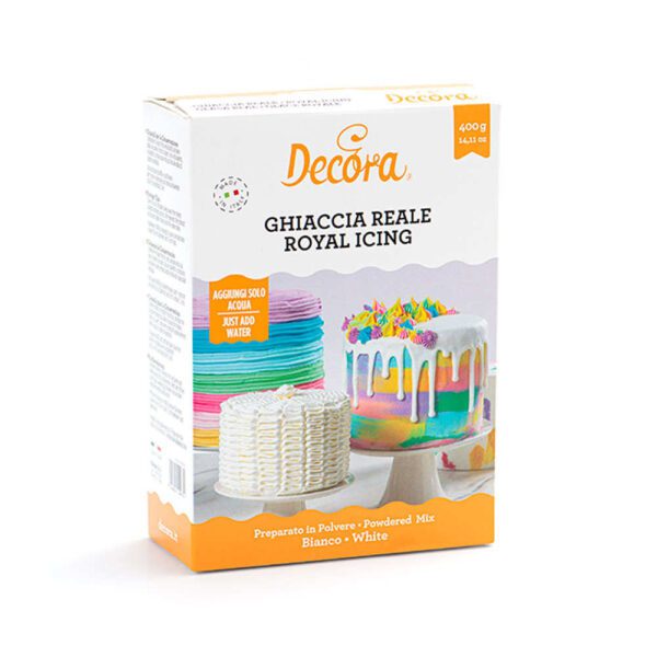 GHIACCIA REALE 400GR BIANCA - DECORA