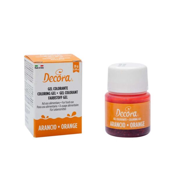 GEL COLORANTE 28GR ARANCIONE - DECORA