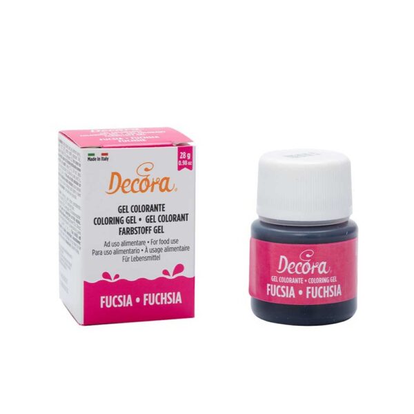 GEL COLORANTE 28GR FUCSIA - DECORA