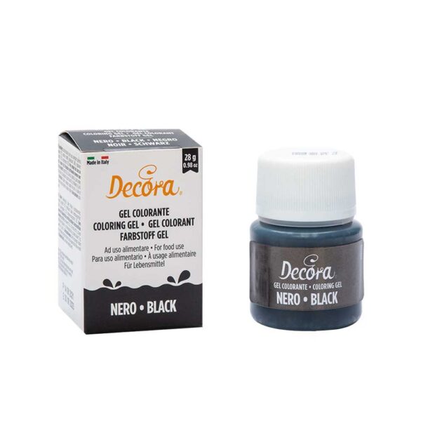GEL COLORANTE 28GR NERO - DECORA