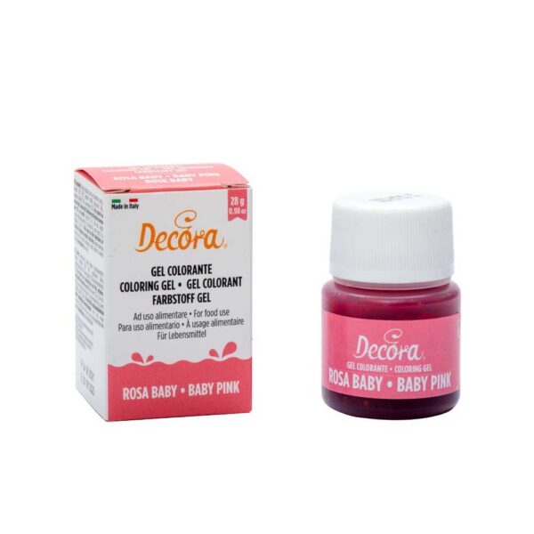 GEL COLORANTE 28GR ROSA - DECORA