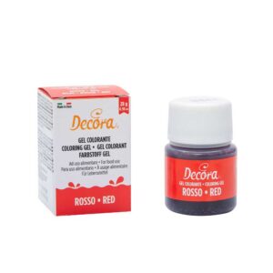GEL COLORANTE 28GR ROSSO - DECORA