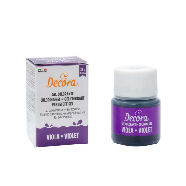 GEL COLORANTE 28GR VIOLA - DECORA