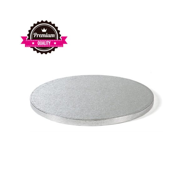 SOTTO TORTA TONDO ARGENTO CM34 - DECORA