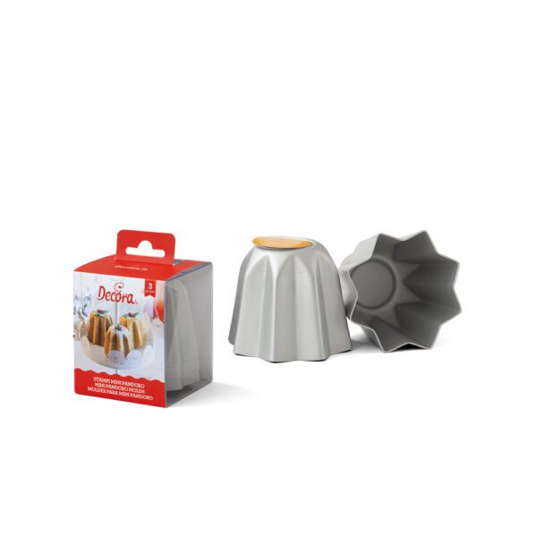 STAMPI MINI PANDORINI 70 GR SET 3 PEZZI - DECORA