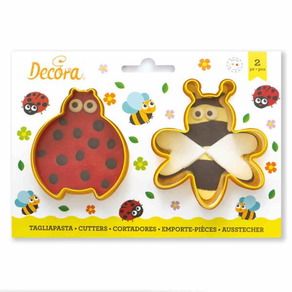 TAGLIAPASTA COCCINELLA E APE - DECORA