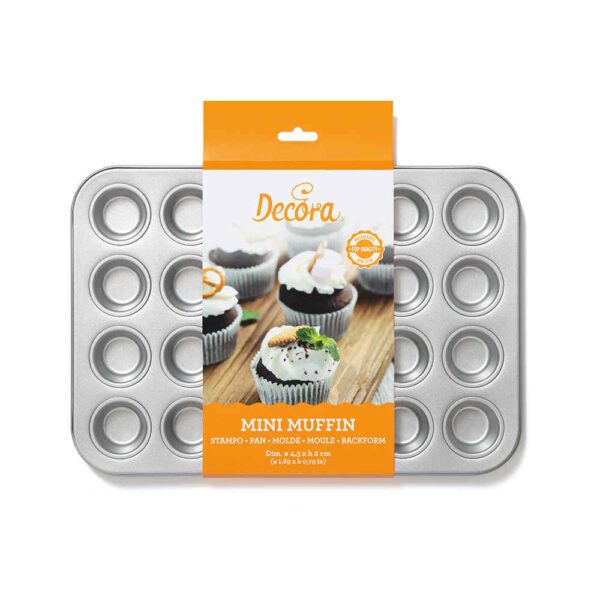 TEGLIA PER 24 MINI MUFFIN - DECORA