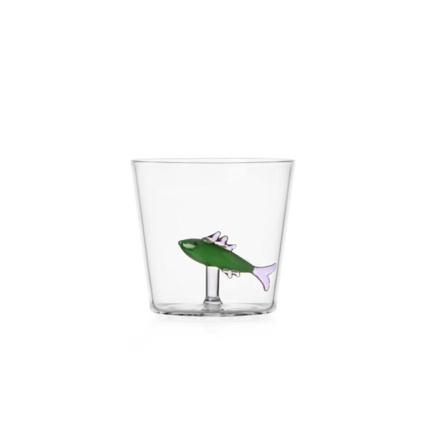 BICCHIERE TUMBLER SARDINA VERDE - MARINE GARDEN - ICHENDORF