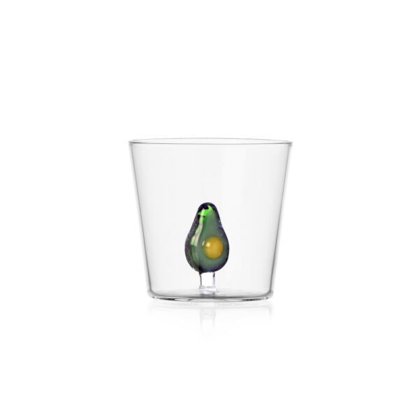 BICCHIERE TUMBLER AVOCADO - FRUITS & FLOWERS - ICHENDORF