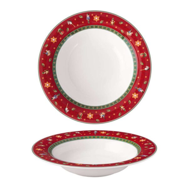 TOY'S DELIGHT SPECIAL - PIATTI SET POSTO TAVOLA 3 PEZZI ROSSI - VILLEROY & BOCH - Image 2