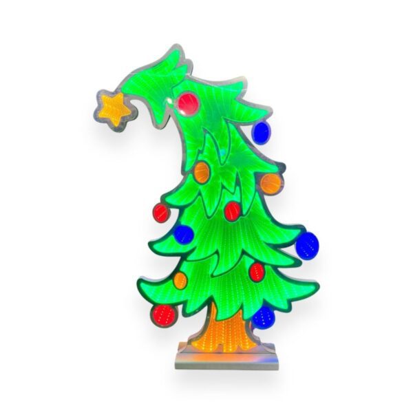 FIGURA LUMINOSA 3D ALBERO DI NATALE - INDIID