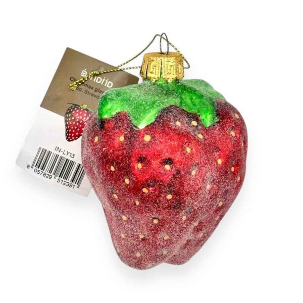 DECORAZIONE PALLA FRAGOLA - INDIID