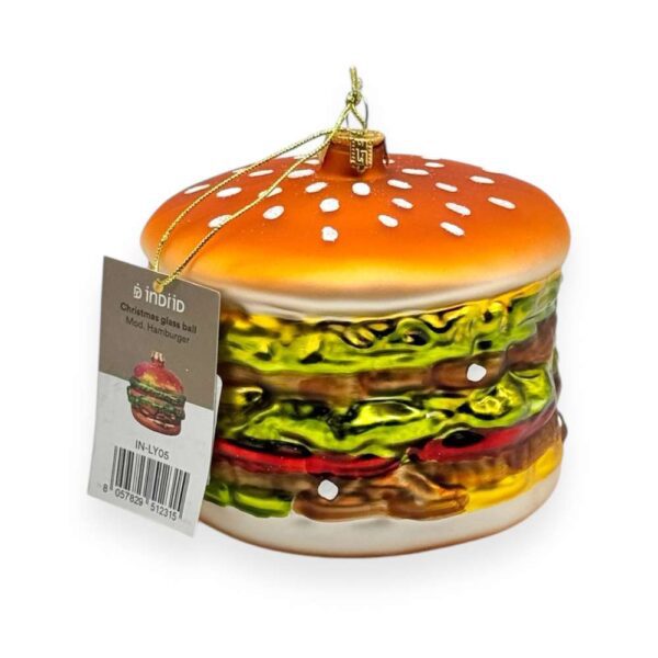 DECORAZIONE PALLA HAMBURGHER - INDIID