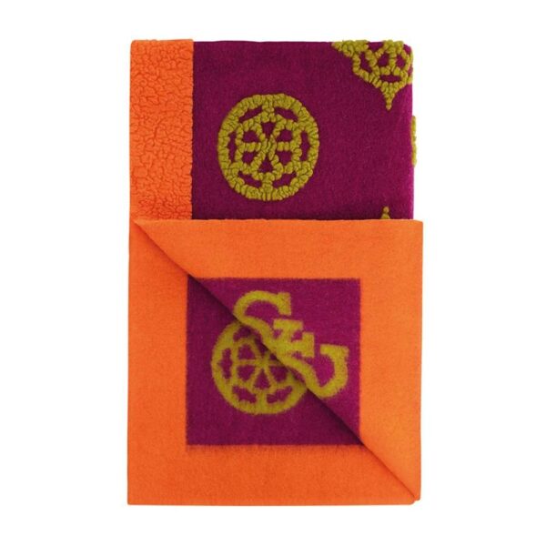 PLAID LANA COTTA PEONY CM 150x190 ORANGE - GUESS HOME