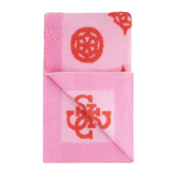 PLAID LANA COTTA PEONY CM 150x190 PINK - GUESS HOME
