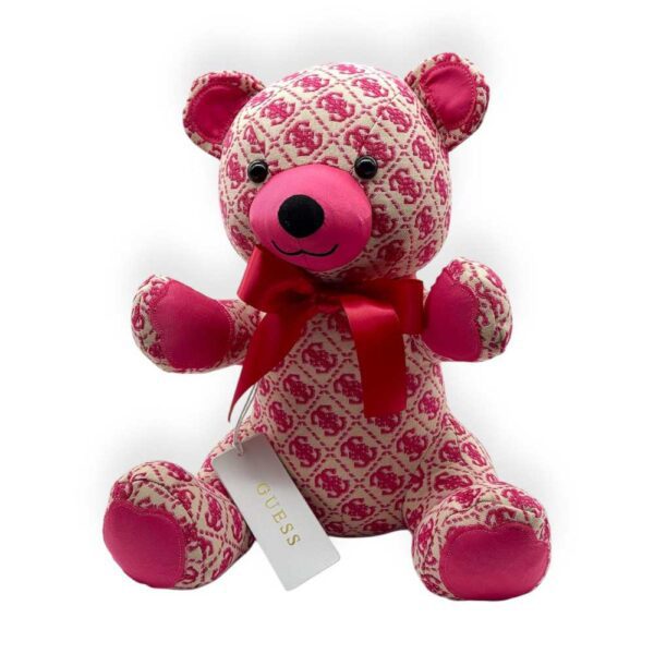 TEDDY BEAR JACQUARD PINK - GUESS HOME