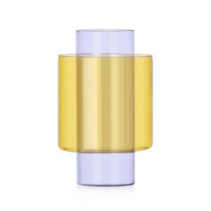 BOREALE VASO C LILLA E GIALLO - ICHENDORF