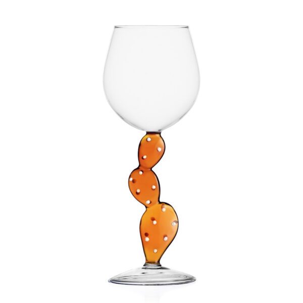 CALICE VINO CACTUS AMBER - DESERT PLANT - ICHENDORF