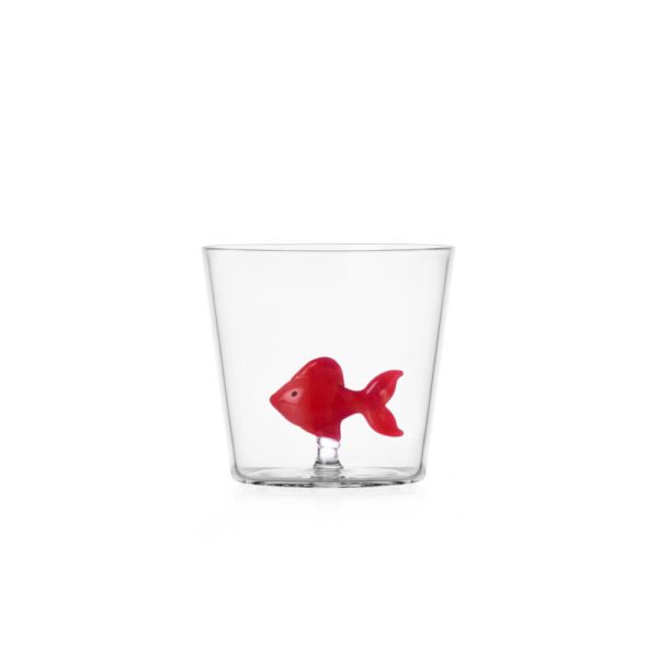BICCHIERE TUMBLER PESCE ROSSO - ANIMAL FARM - ICHENDORF