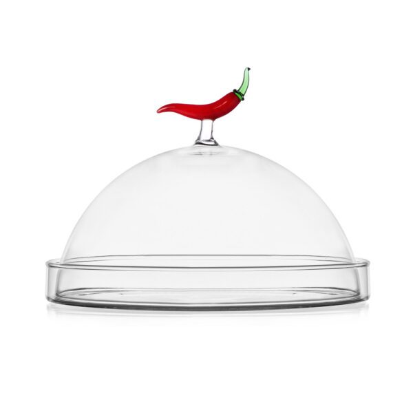 PIATTO CON CUPOLA PEPERONCINO - VEGETABLES - ICHENDORF