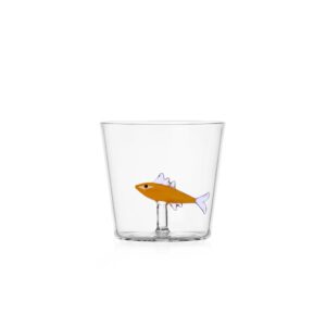 BICCHIERE TUMBLER SARDINA AMBRA - MARINE GARDEN - ICHENDORF