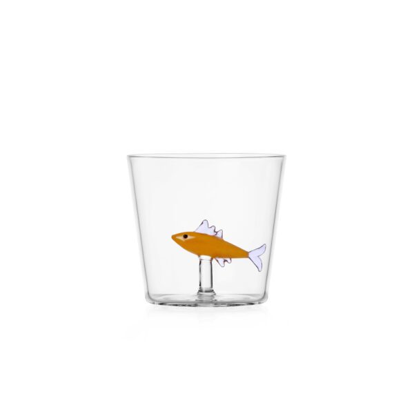 BICCHIERE TUMBLER SARDINA AMBRA - MARINE GARDEN - ICHENDORF