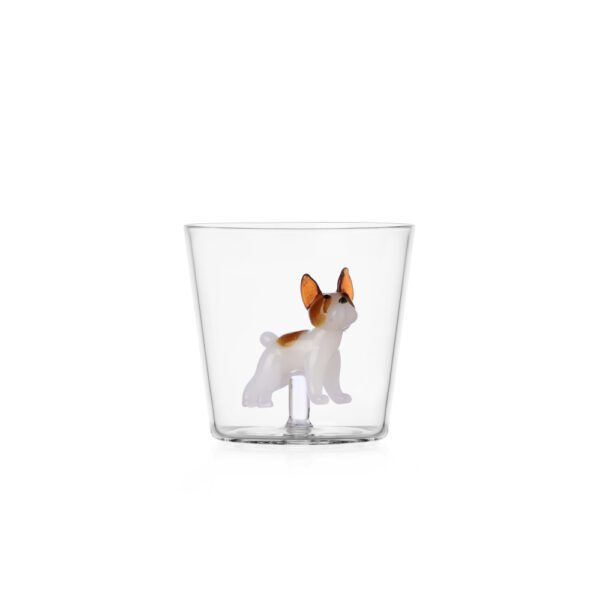BICCHIERE TUMBLER FRENCH BULLDOG - DOGS - ICHENDORF