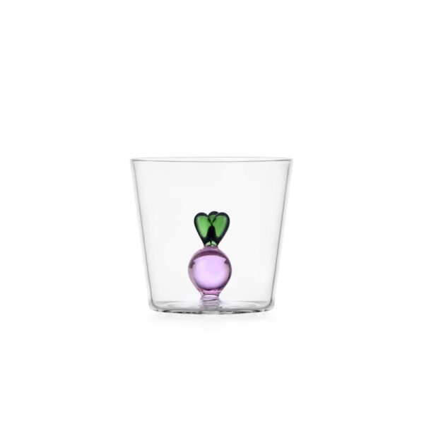 BICCHIERE TUMBLER RAVANELLO - VEGETABLES - ICHENDORF