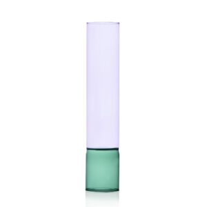 BAMBOO GROVE VASO VIOLA E VERDE CM35 - ICHENDORF