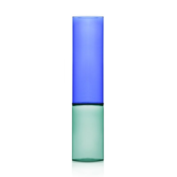 BAMBOO GROVE VASO BLU E VERDE CM30 - ICHENDORF