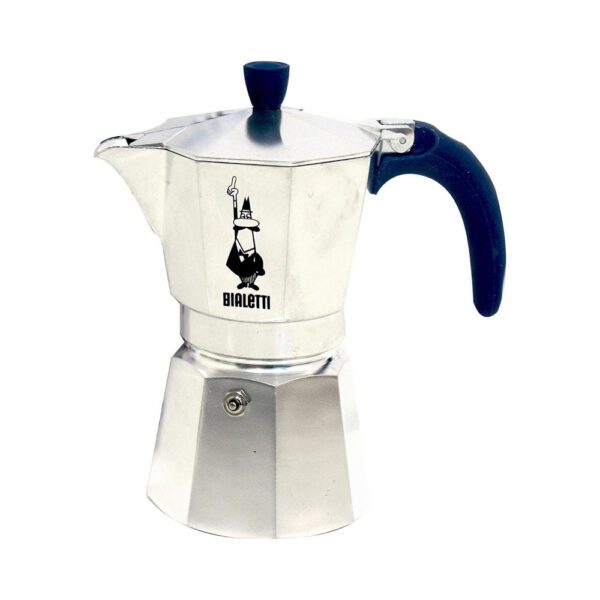 CAFFETTIERA MOKA 6 TAZZE MOKA EXPRESS MANICO BLU - BIALETTI