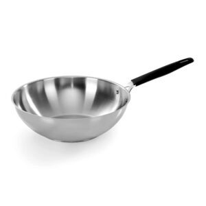 PADELLA WOK SALTAPASTA IN ACCIAIO CM28 - BARAZZONI