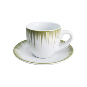 RAGGI VERDE - SET 6 TAZZINE DA CAFFE' - VILLA ALTACHIARA