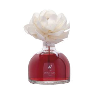 DIFFUSORE PROFUMI CON FIORE ROSSO DI VINO - HYPNOCASA