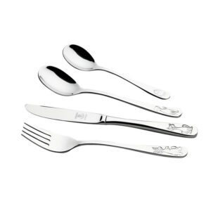 ANIMAL - SET POSATE BIMBO 4 PEZZI - JUSTINUS