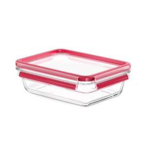 CLIP & CLOSE GLASS - CONTENITORE RETTANGOLARE 1,1LT - EMSA