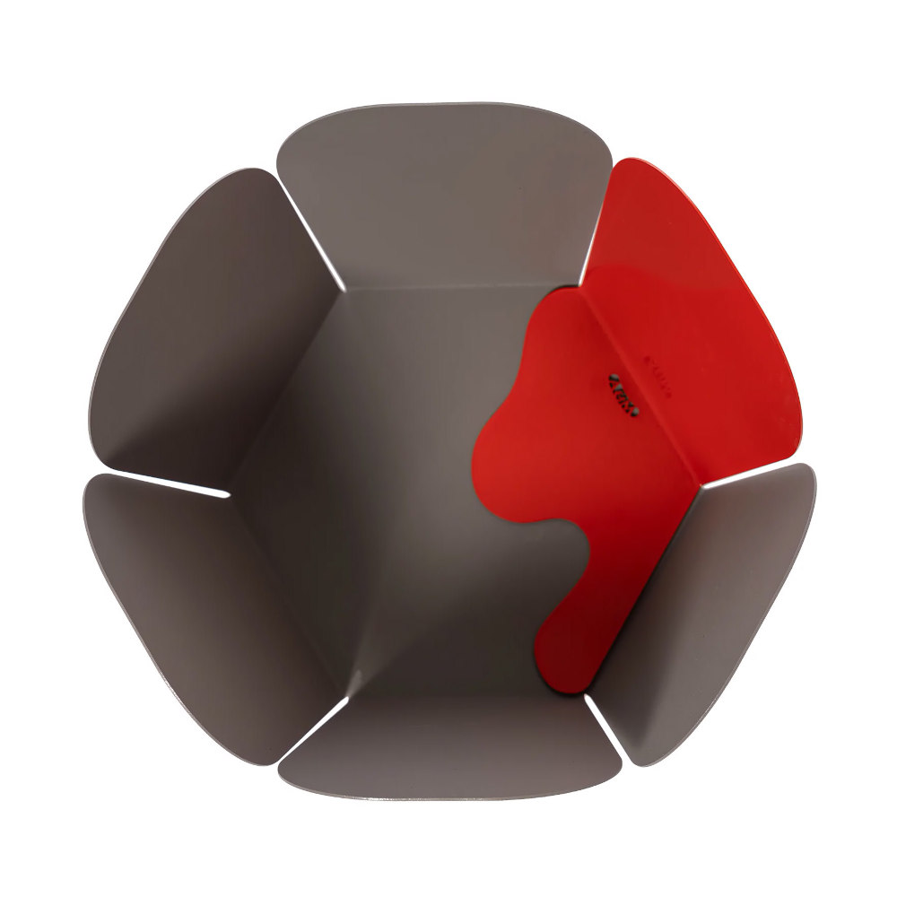 FLUID - CENTRO TAVOLA CM29 ROSSO E GRIGIO - ARTI & MESTIERI - Image 2