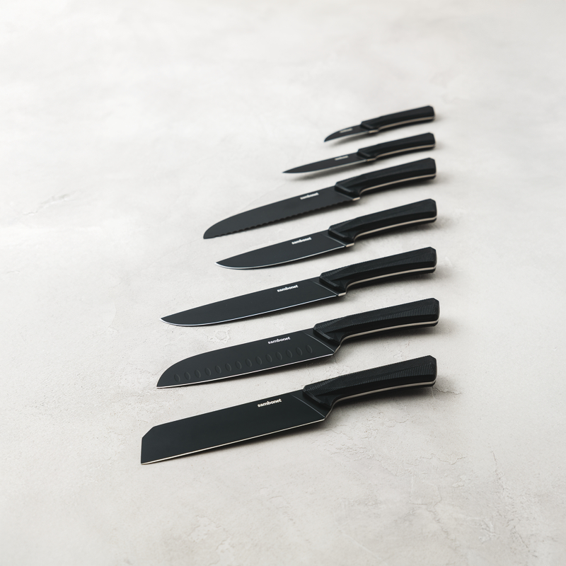 BLACK EDGE - COLTELLO CUCINA CM16 - SAMBONET - Image 2